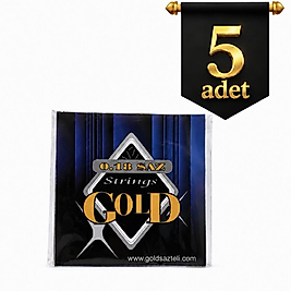 5 Adet 0.18 GOLD Saz Teli