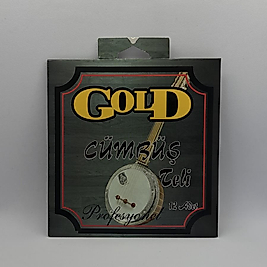 GOLD Cümbüş Teli(Eski Tip Siyah Bam)