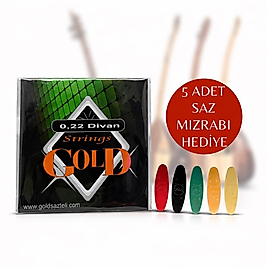 GOLD 0.22 Divan Saz Teli