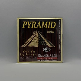 GOLD Pyramid Divan Saz Bağlama Teli 0.25