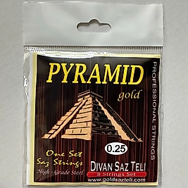 Pyramid Divan Saz Bağlama Teli 0.25