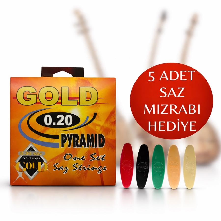 0.20 Uzun Sap Pyramıd Saz Teli