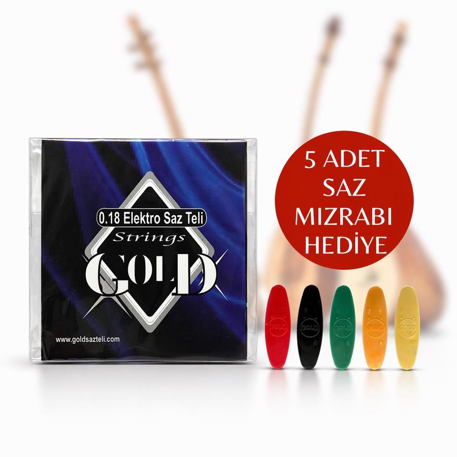 0.18 Elektro Pyramid Saz Teli Yeni Seri