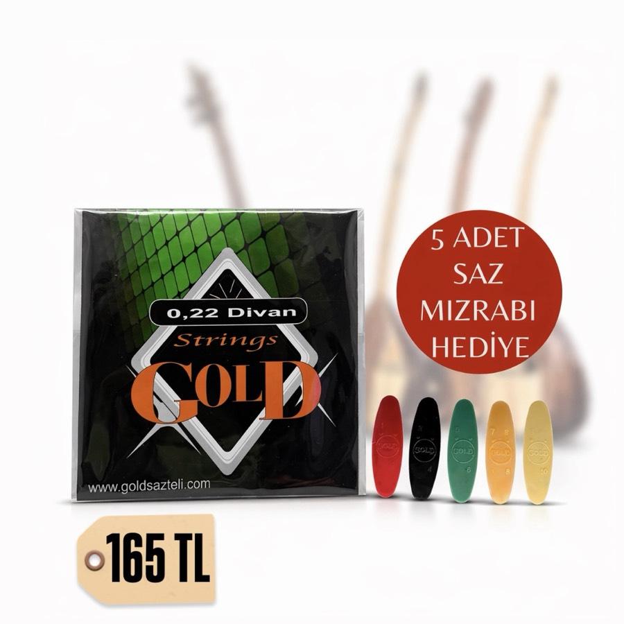 GOLD 0.22 Divan Saz Teli