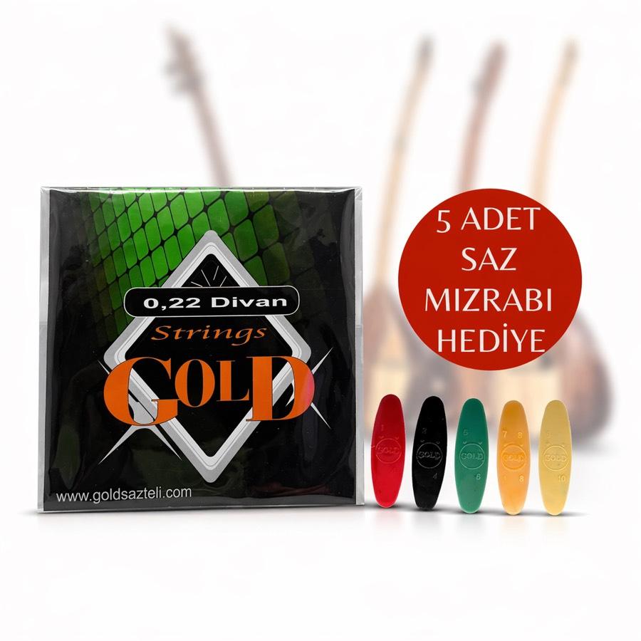GOLD 0.22 Divan Saz Teli