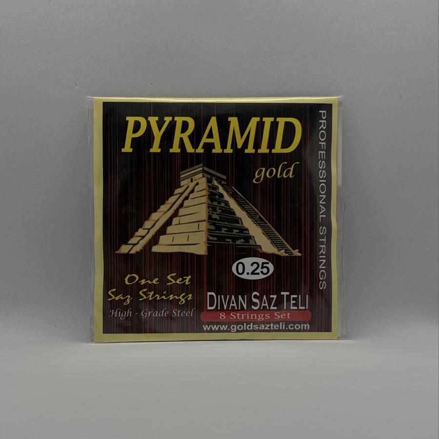 GOLD Pyramid Divan Saz Bağlama Teli 0.25