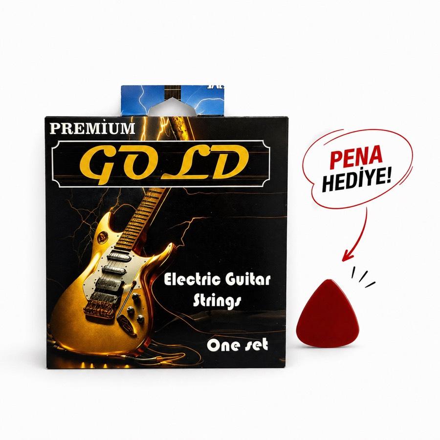 GOLD PREMIUM SERİSİ ELEKTRO GİTAR TELİ