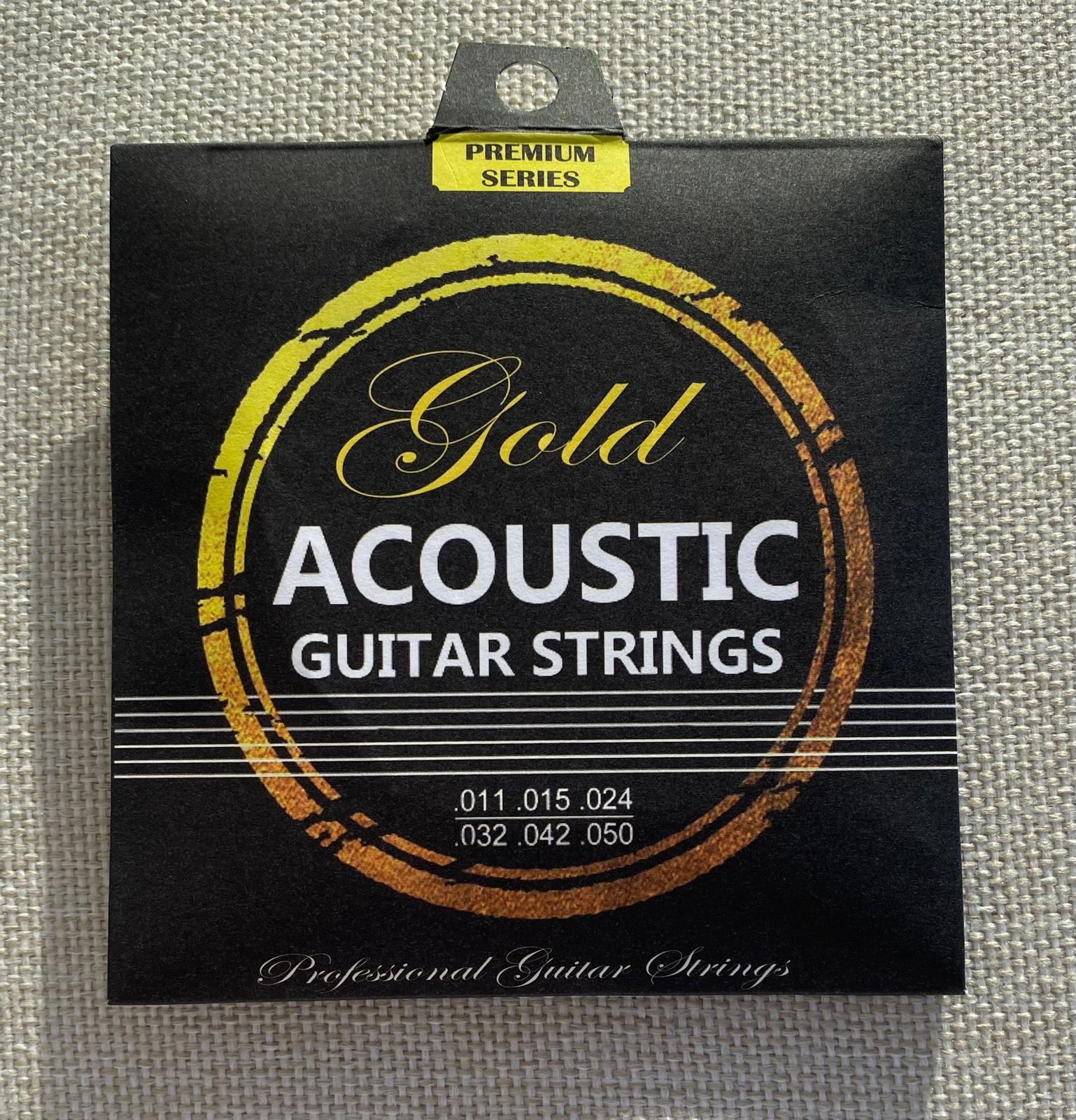 GOLD PREMIUM SERİSİ Akustik Gitar Teli