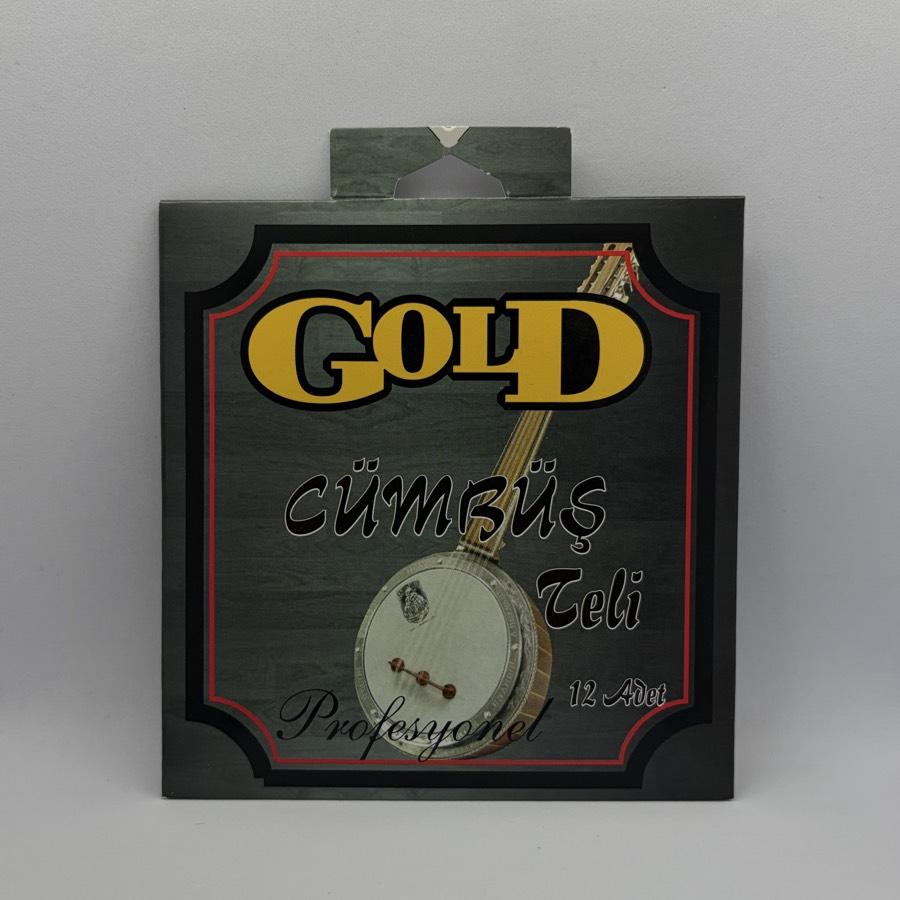 GOLD Cümbüş Teli(Eski Tip Siyah Bam)
