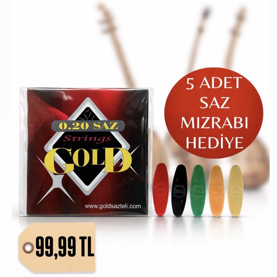 GOLD 0.20 SAZ TELİ