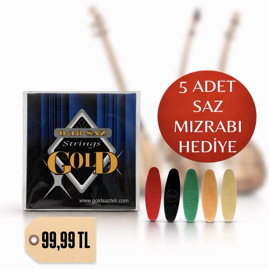GOLD 0.18 SAZ TELİ