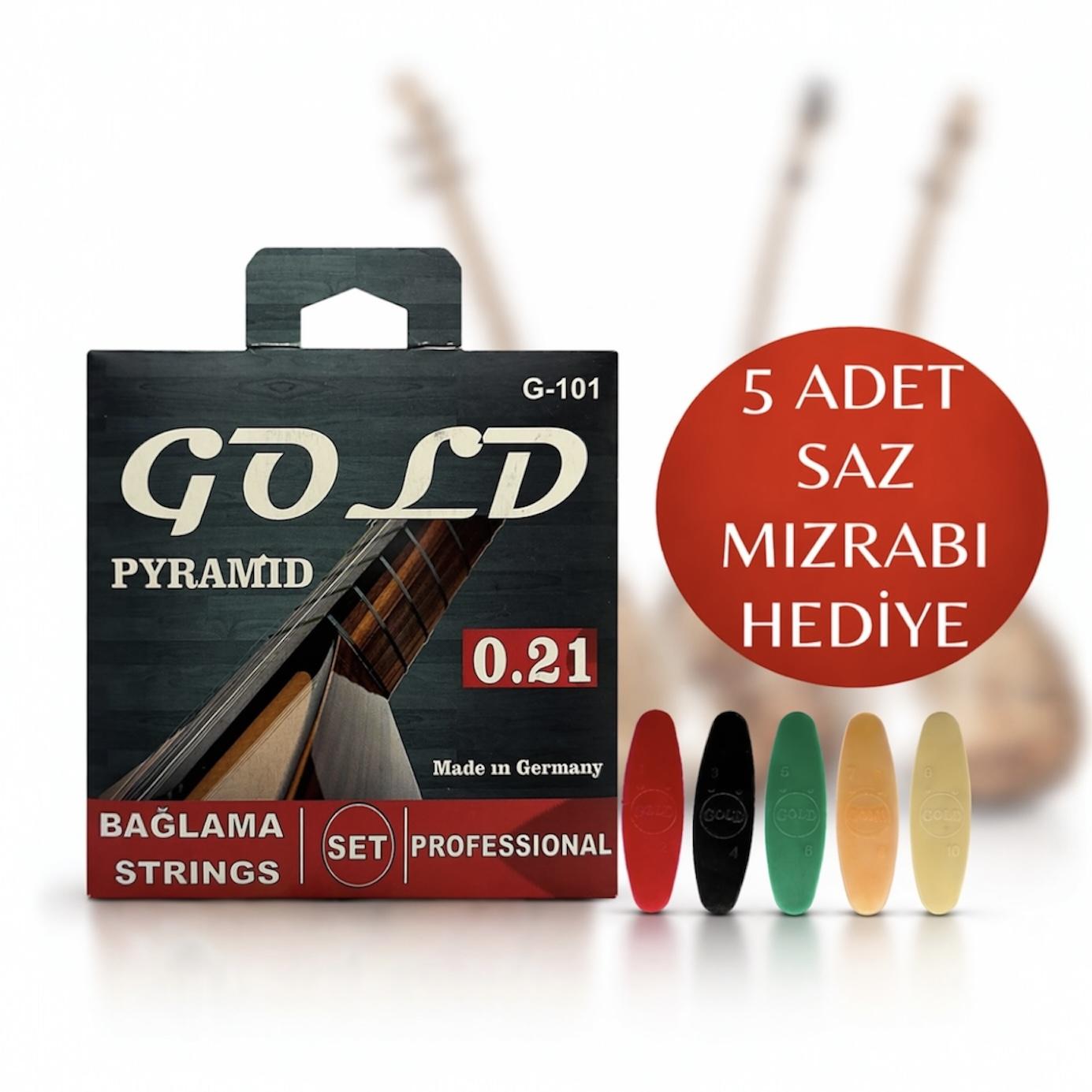 GOLD Pyramid Saz Teli 0.21