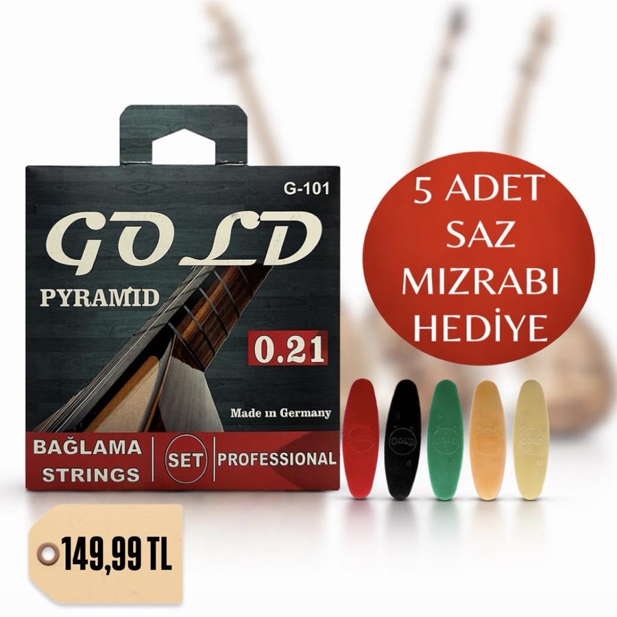 GOLD Pyramid Saz Teli 0.21