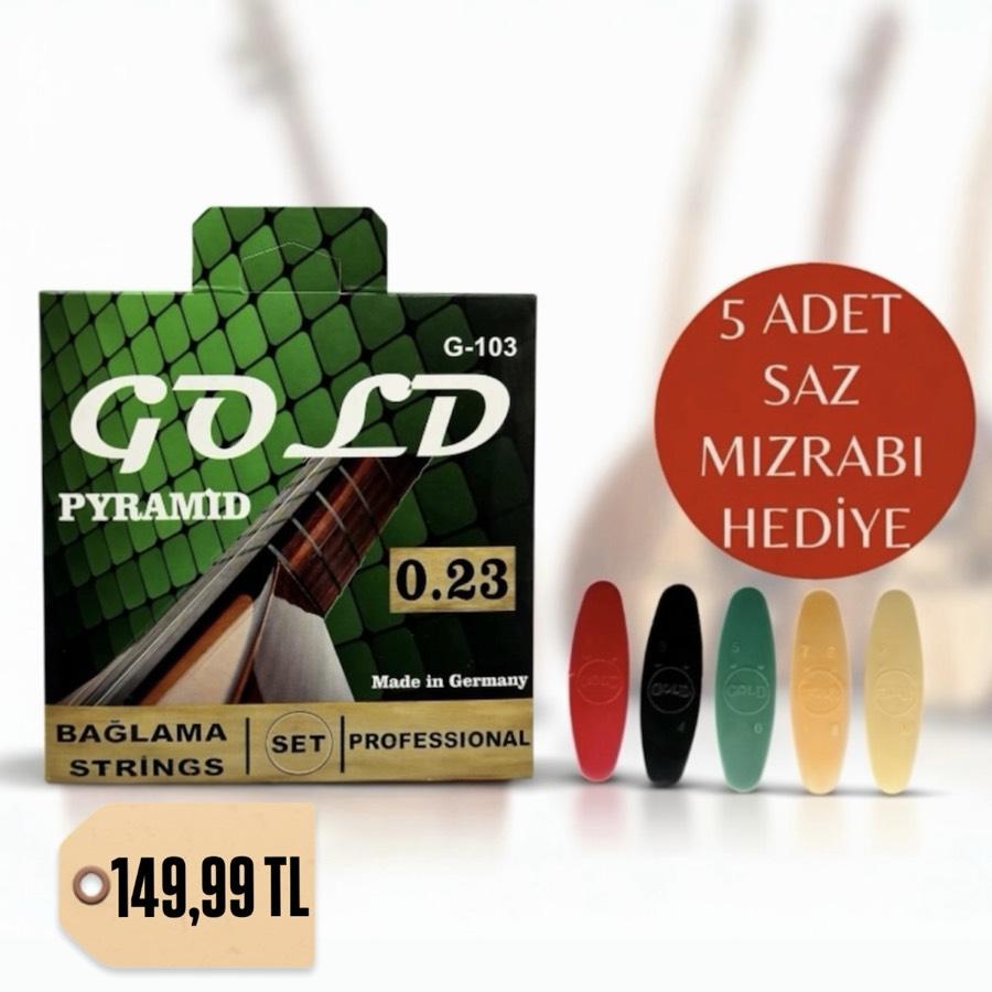 GOLD Pyramid Saz Teli 0.23
