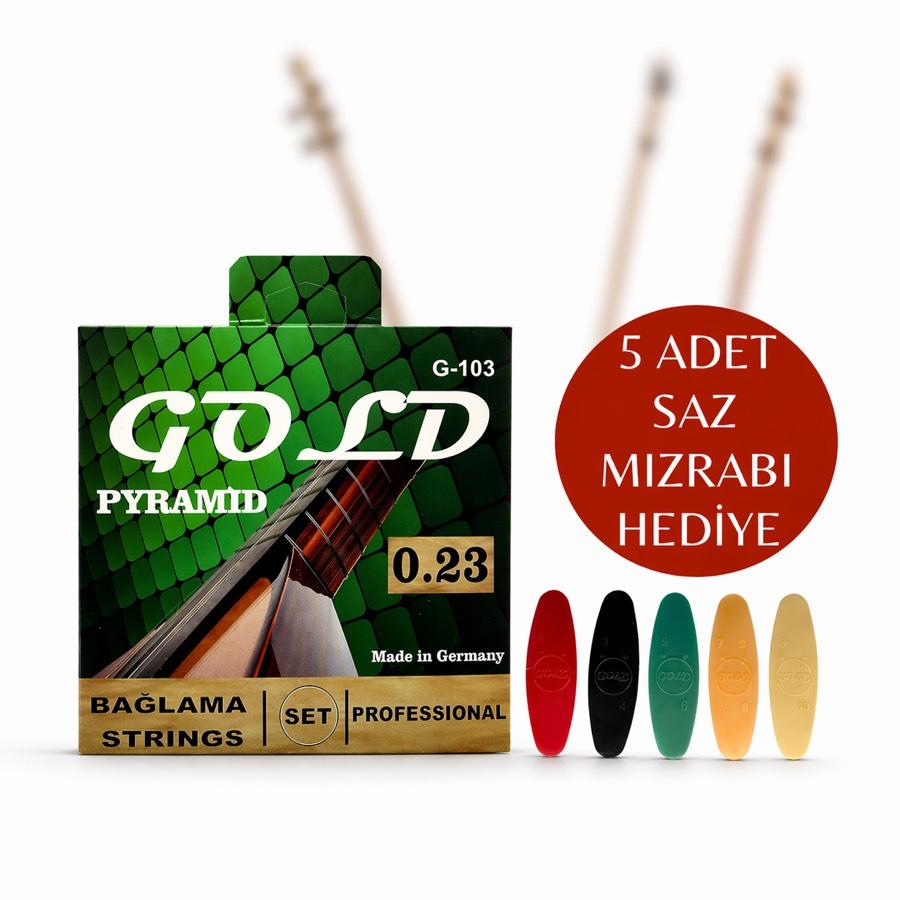 GOLD Pyramid Saz Teli 0.23