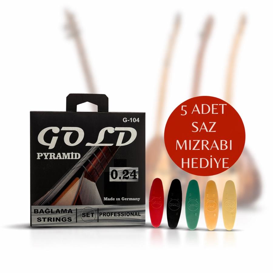 GOLD Pyramid Saz Teli 0,24