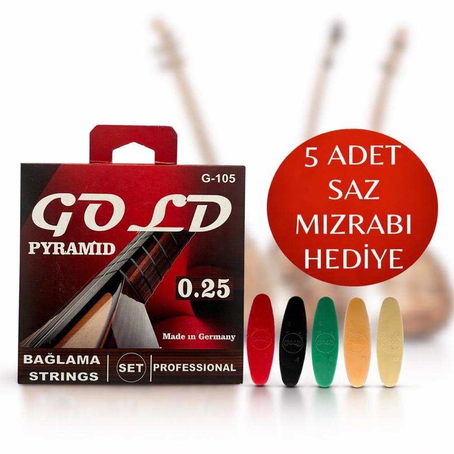 GOLD Pyramid Saz Teli 0.25